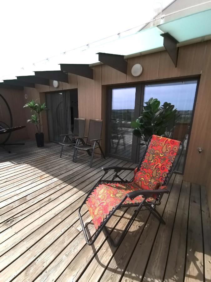 Luxury Penthouse With Large Terrace & Panoramic Old Town View Apartamento VNO Exterior foto